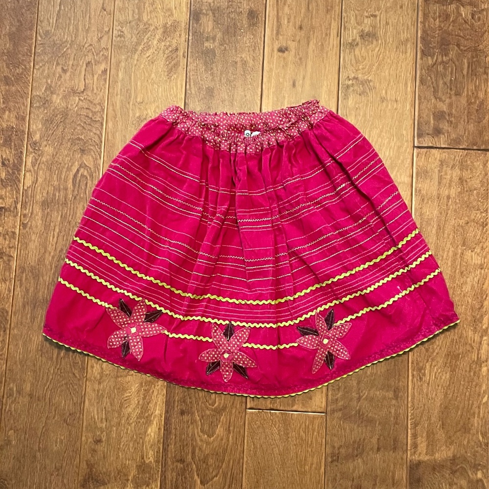 Sophie Catalou Red Skirt Girls 9-10